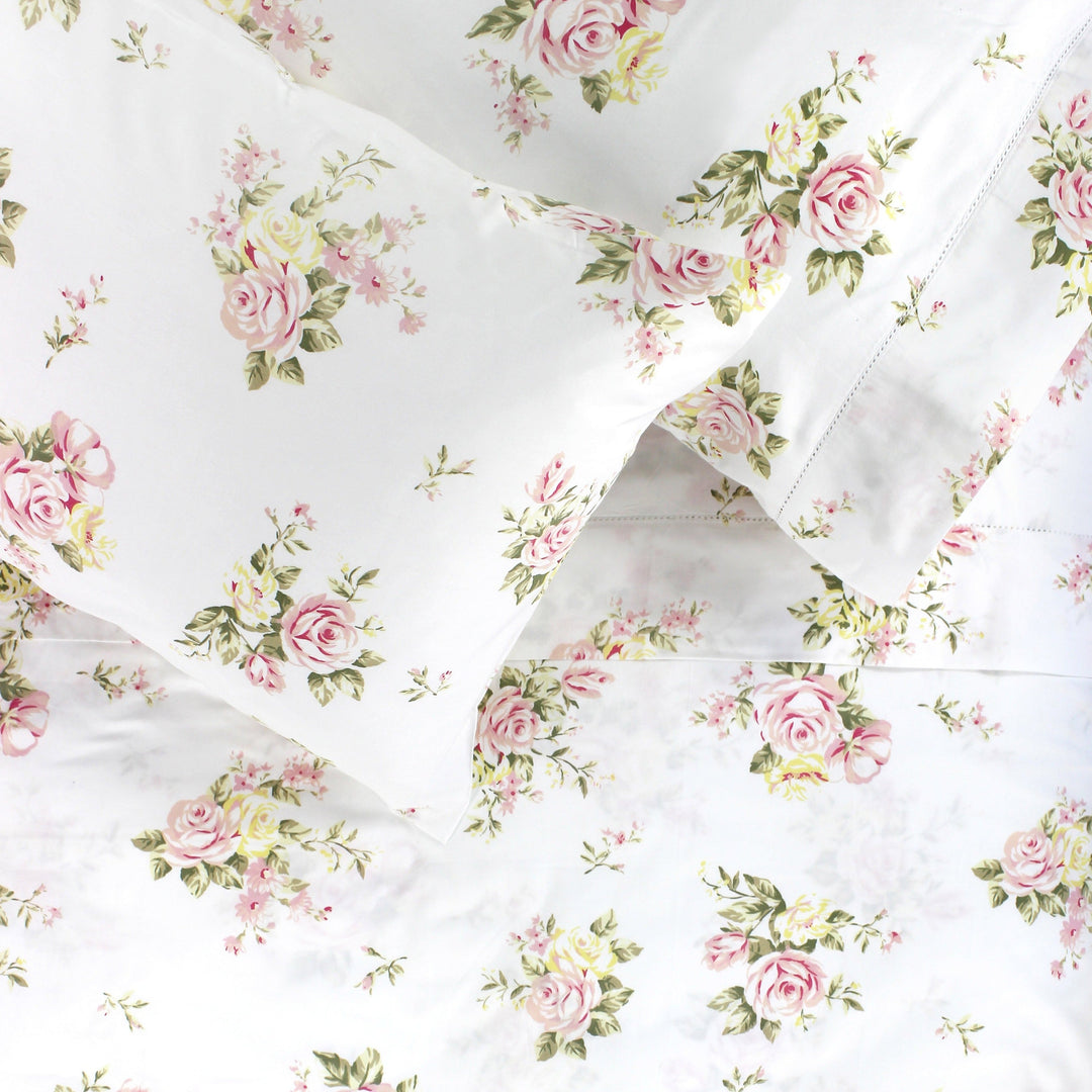 Rose Bouquet Sheet Set