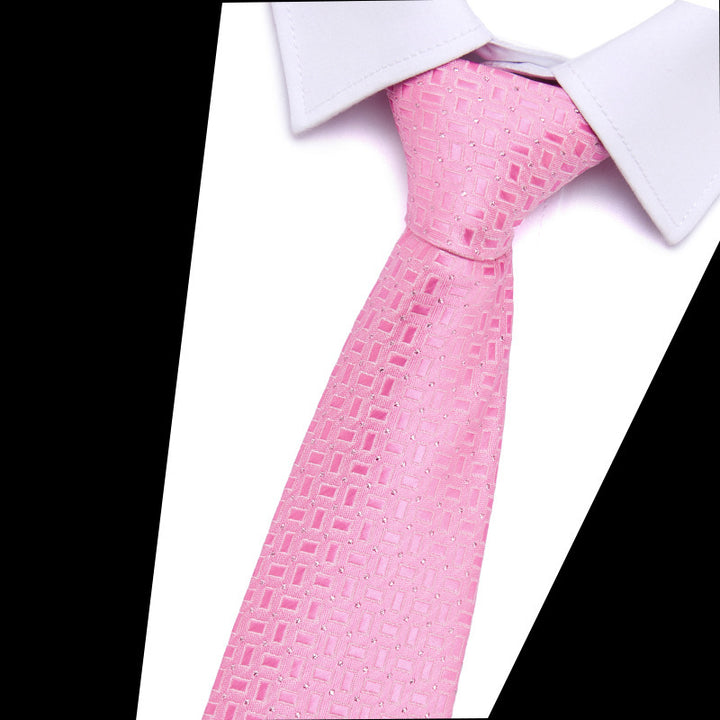 Men's Business Tie Wear Professional Suit Polyester Yarn