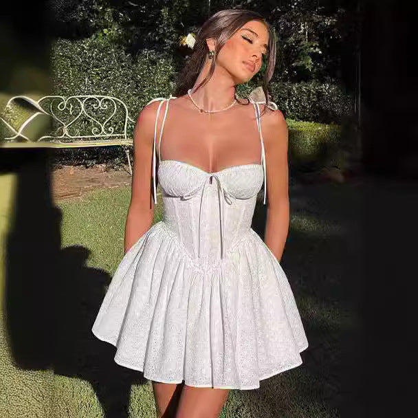 Flared Corset Dress.