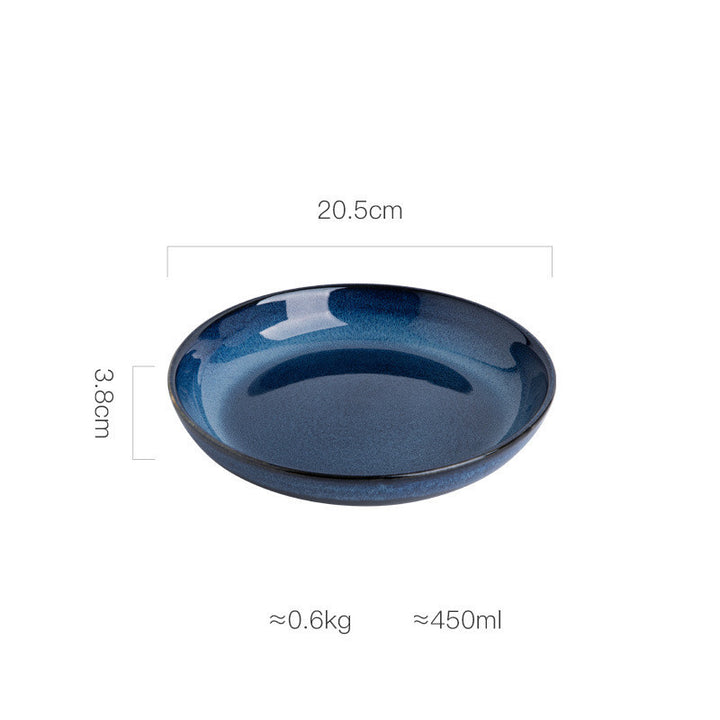 Creative Personality Ceramic Deep Round Dish