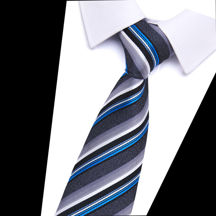 Men's Business Tie Wear Professional Suit Polyester Yarn