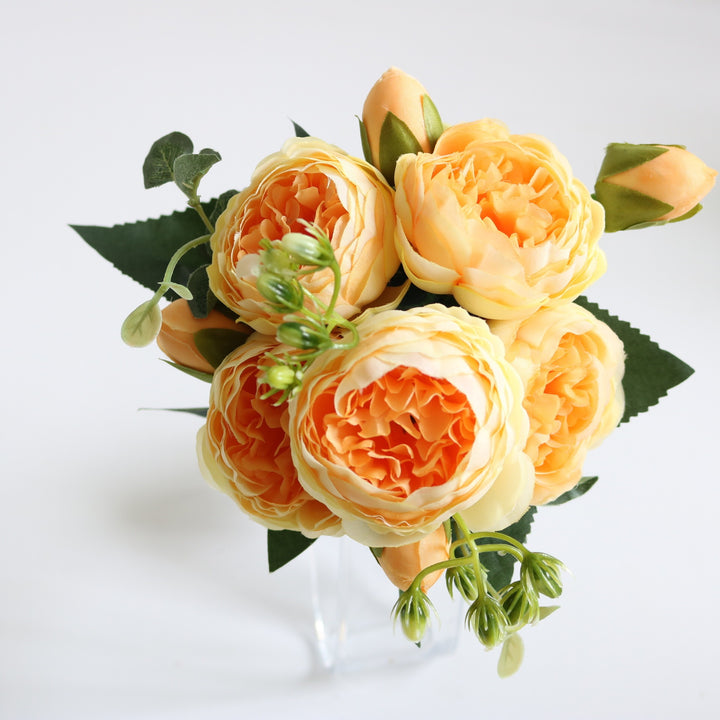 Simulation 5 Small Peony Wedding Home Artificial Flower Ornamental Flower