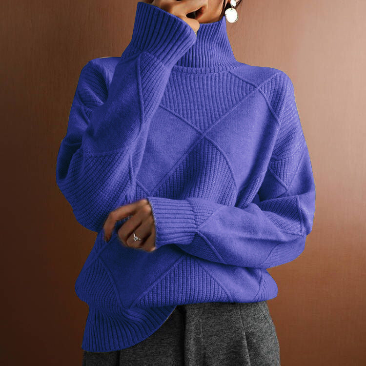 High Collar Warm Sweater