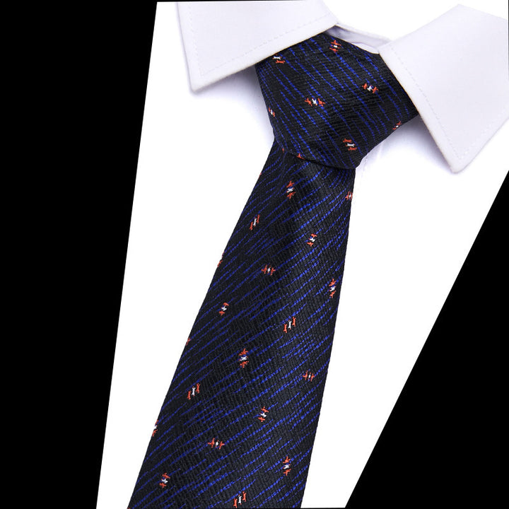 Men's Business Tie Wear Professional Suit Polyester Yarn