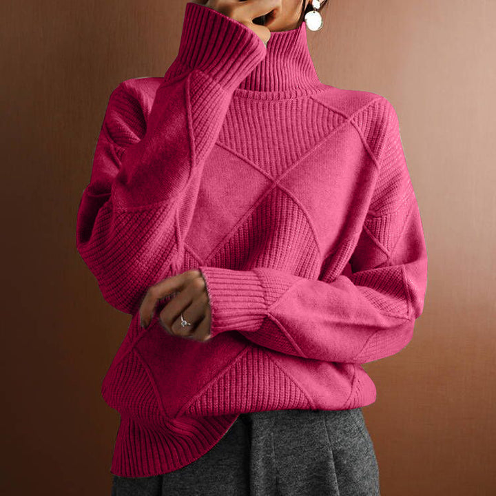 High Collar Warm Sweater
