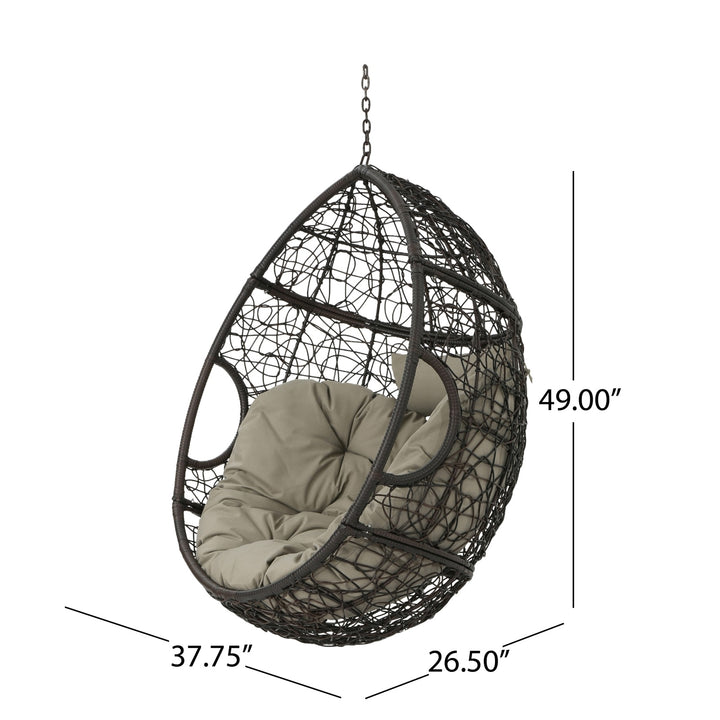 KYLIE HANGING BASKET-BROWN  Only Basket ,NOT Include A Hanging Stand