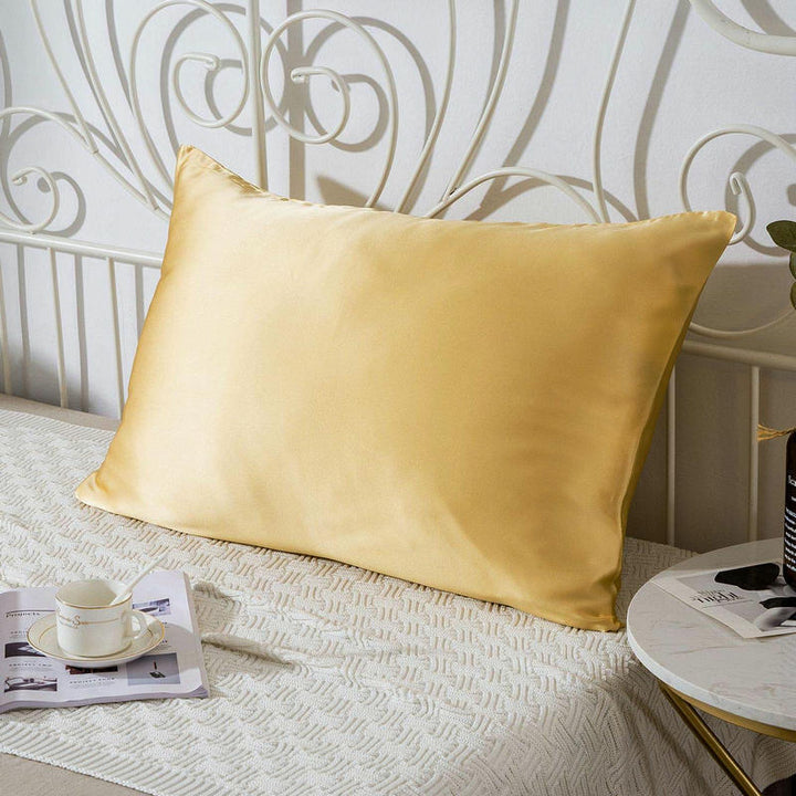 Silk Zipper Sweat-absorbent Breathable Pillowcase