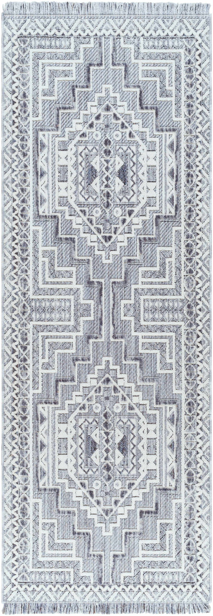Alya Charcoal Textured Area Rug