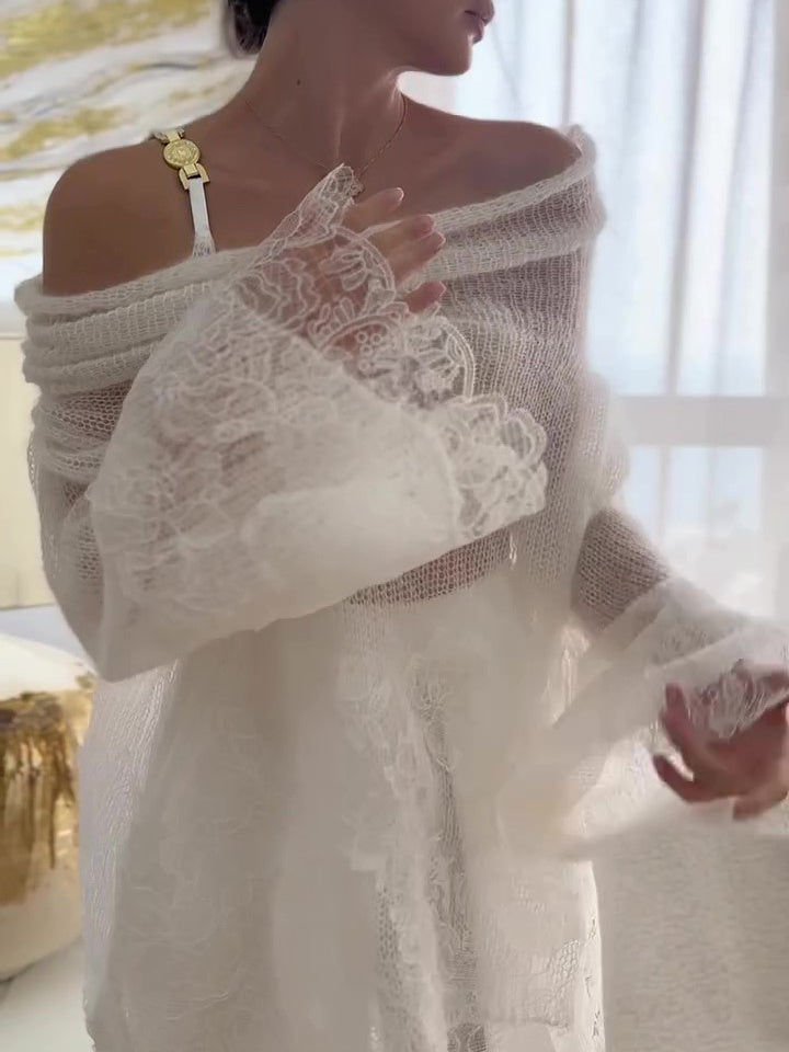 Off-Shoulder Lace