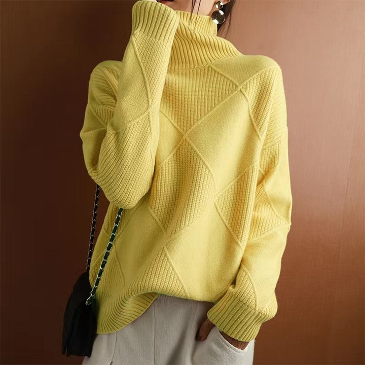 High Collar Warm Sweater