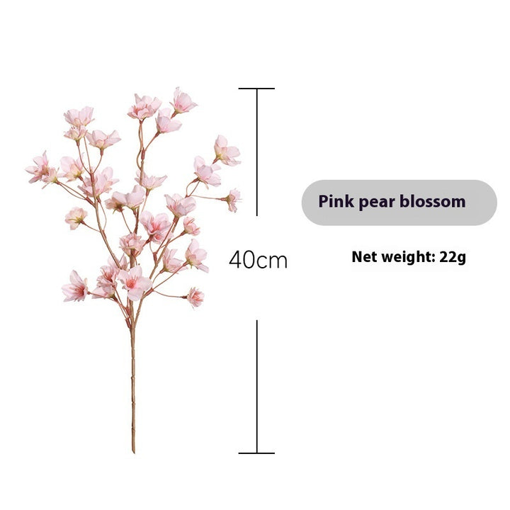 Multi-fork Peach Blossom Branch Shooting Props Artificial Flower