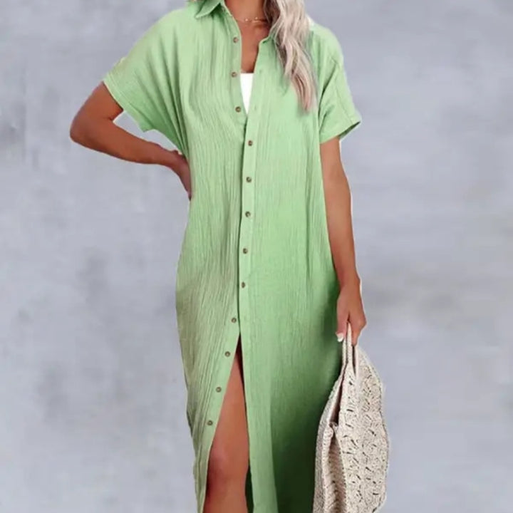 Women's Solid Color Casual Versatile Dress
