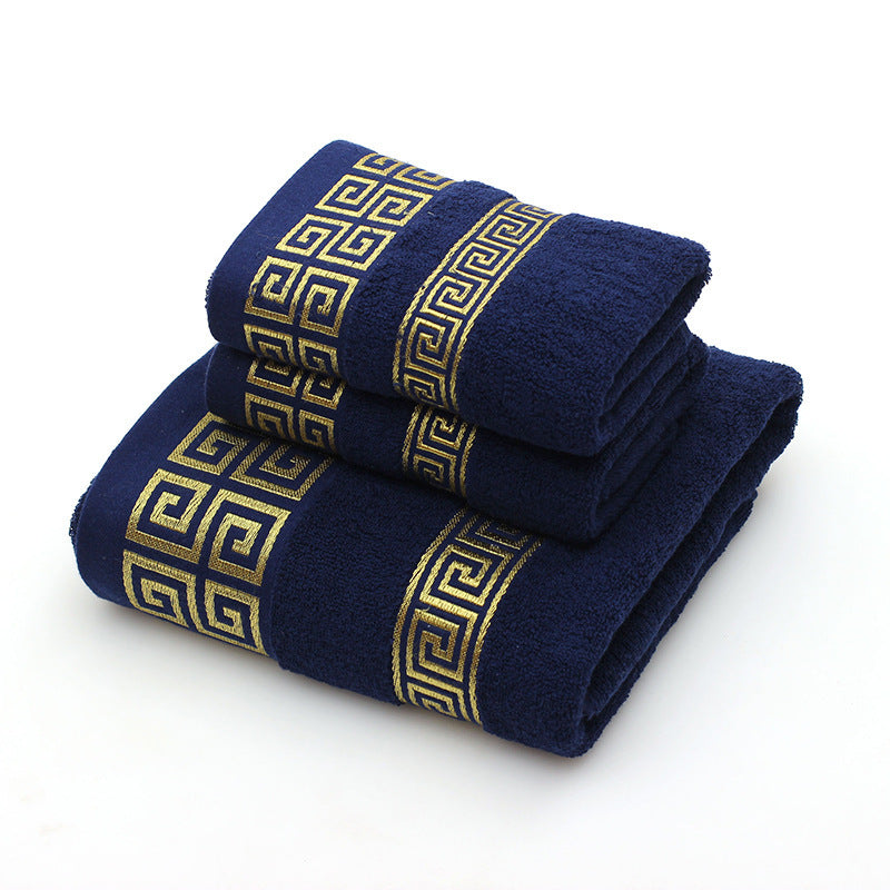Cute Couple Towels Gift Box - Three-Piece Set
