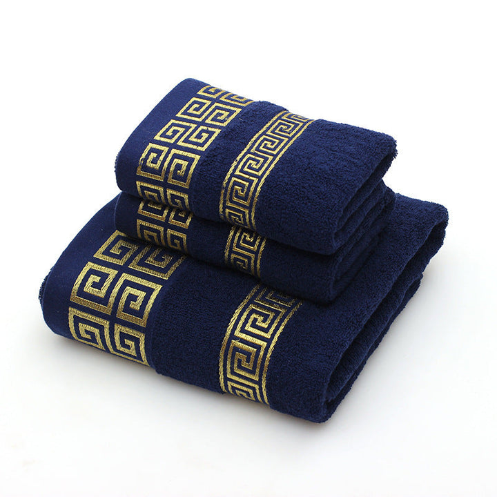 Cute Couple Towels Gift Box - Three-Piece Set