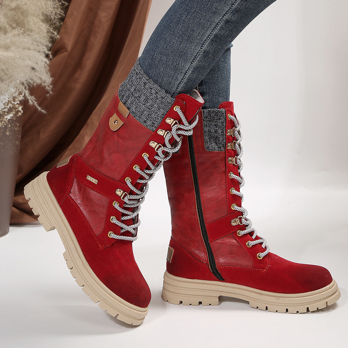 Retro Ankle Boots