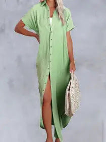 Women's Solid Color Casual Versatile Dress
