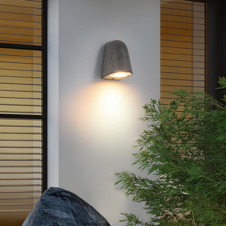 Cement Wall Lamp Outdoor Waterproof Decorative Horseshoe Lamp