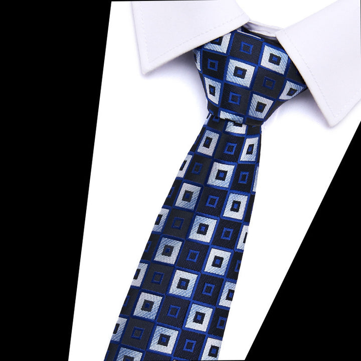 Men's Business Tie Wear Professional Suit Polyester Yarn
