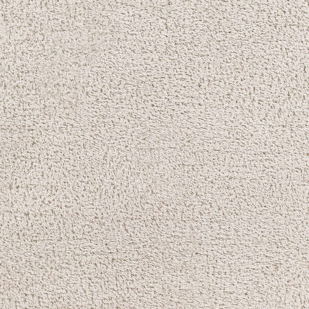 Heavenly Solid Beige Plush Rug