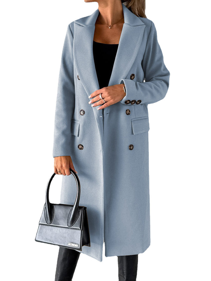 Lapel Long Coat