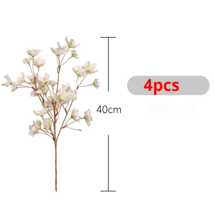 Multi-fork Peach Blossom Branch Shooting Props Artificial Flower
