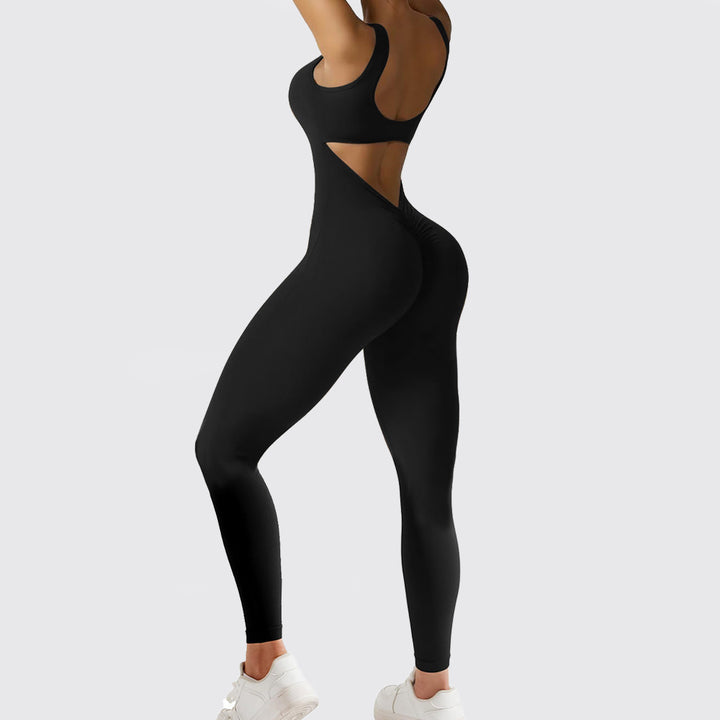 Sleeveless Flare Jumpsuits