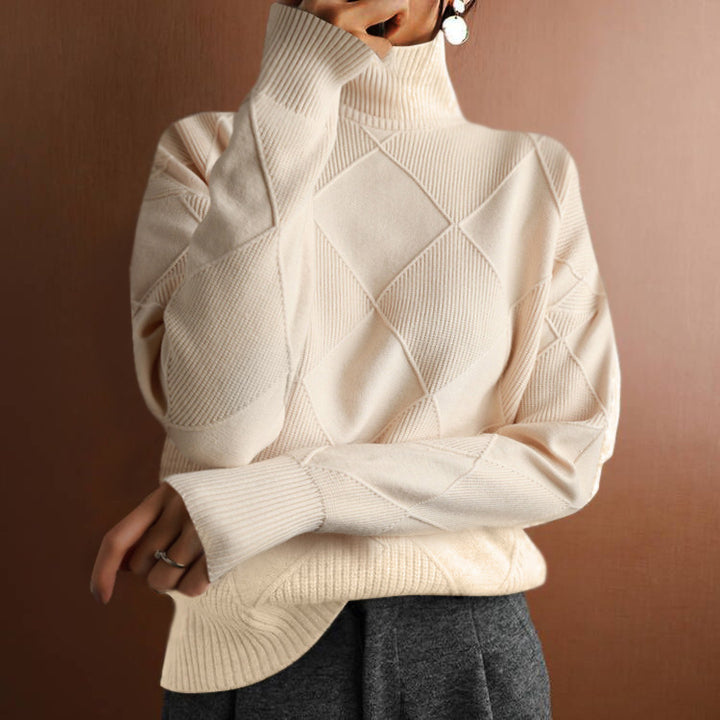High Collar Warm Sweater