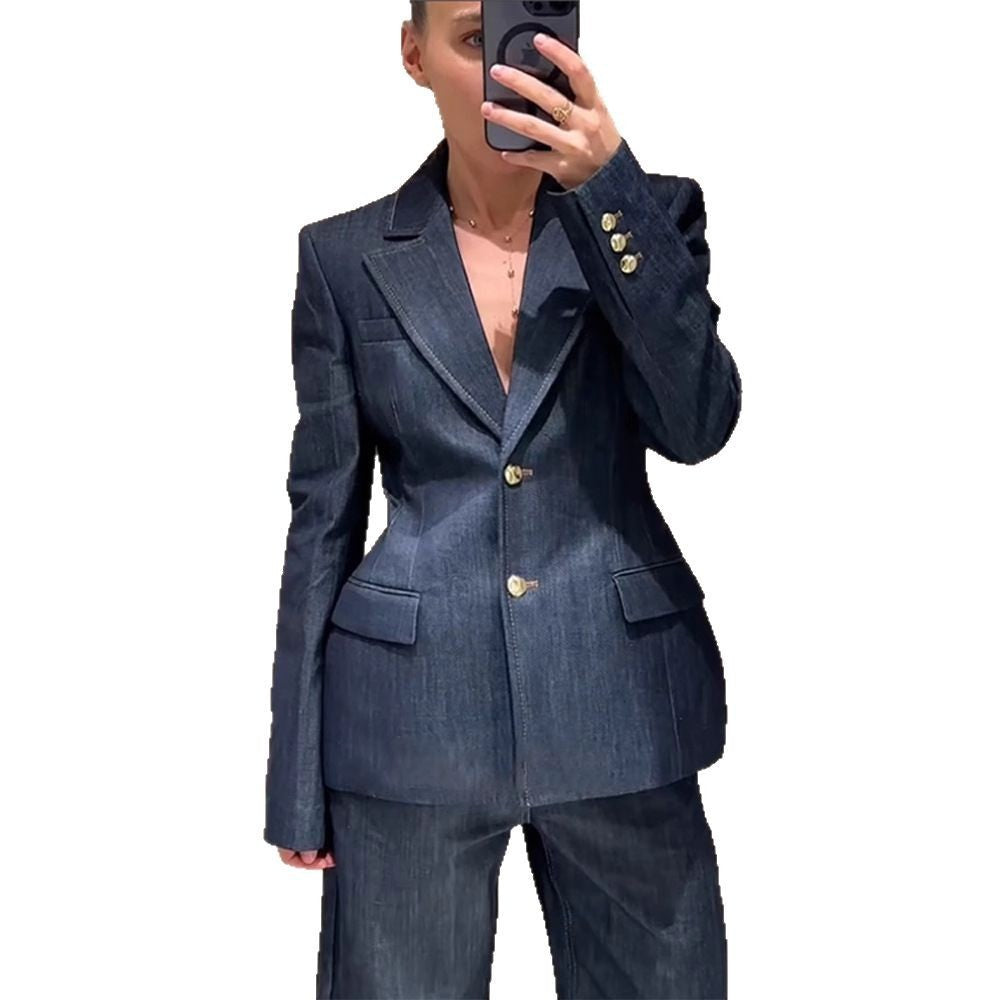 Women's Denim Suit