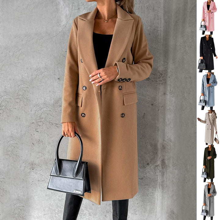 Lapel Long Coat