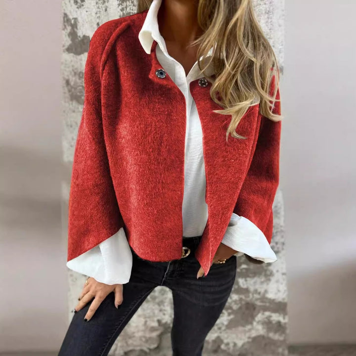 Cashmere Sleeve Cardigan.
