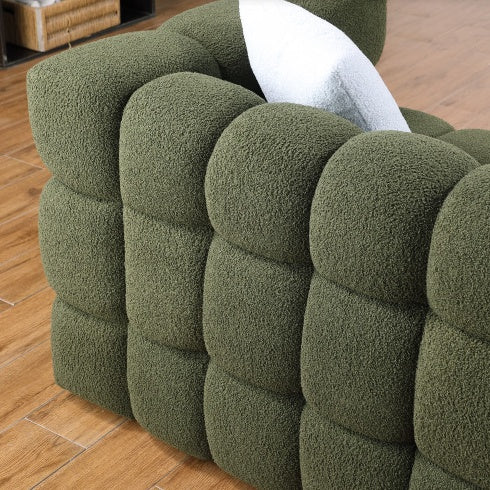 Marshmallow Boucle Sofa 3 Seater