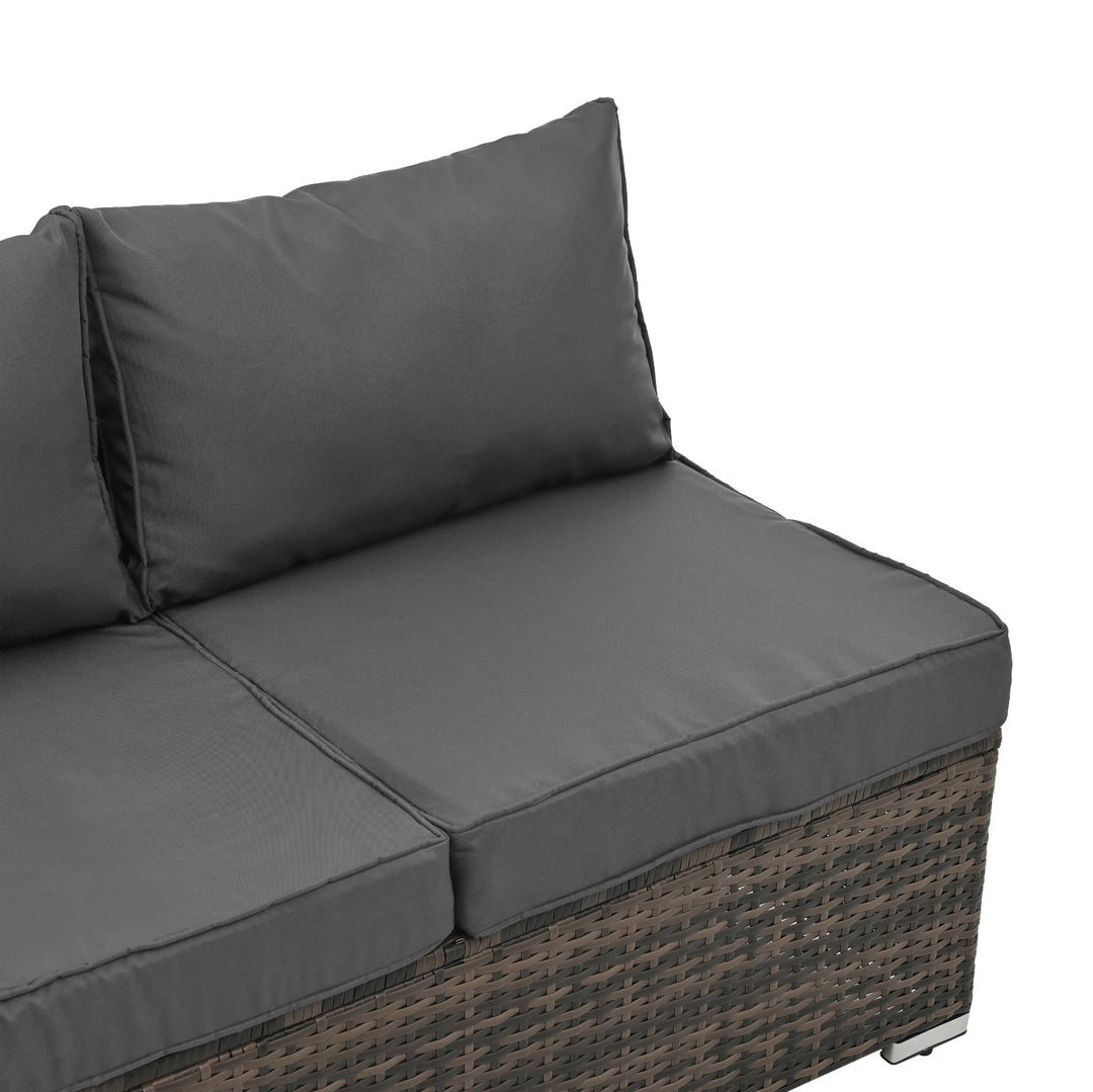 Patio Furniture 4 Set Wicker Furniture With Temper
