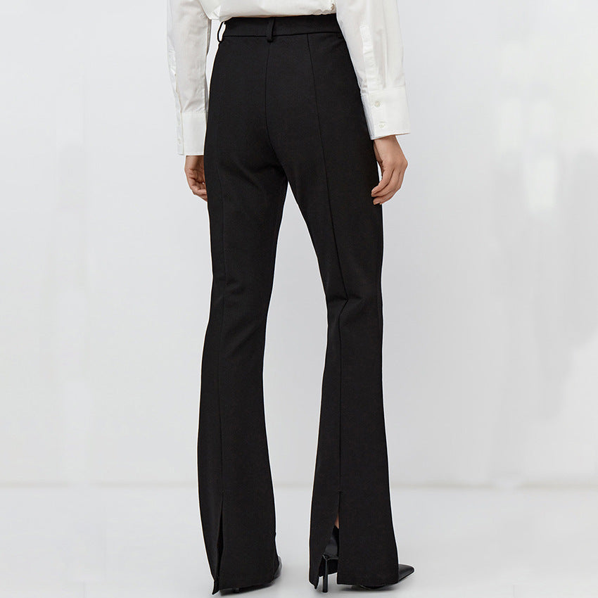 Slim Fit Casual Suit Pants For Women