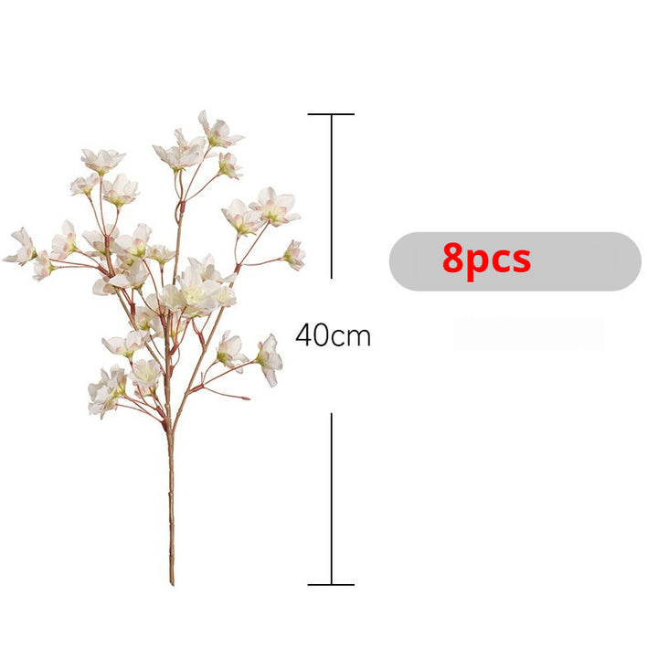 Multi-fork Peach Blossom Branch Shooting Props Artificial Flower