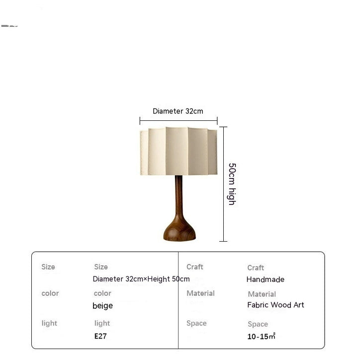 Japanese wood lamp.
