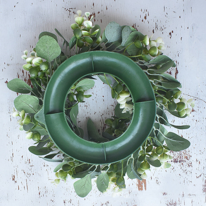 Small Size Rural Money Leaf Eucalyptus Loop Pendant Simulation Garland