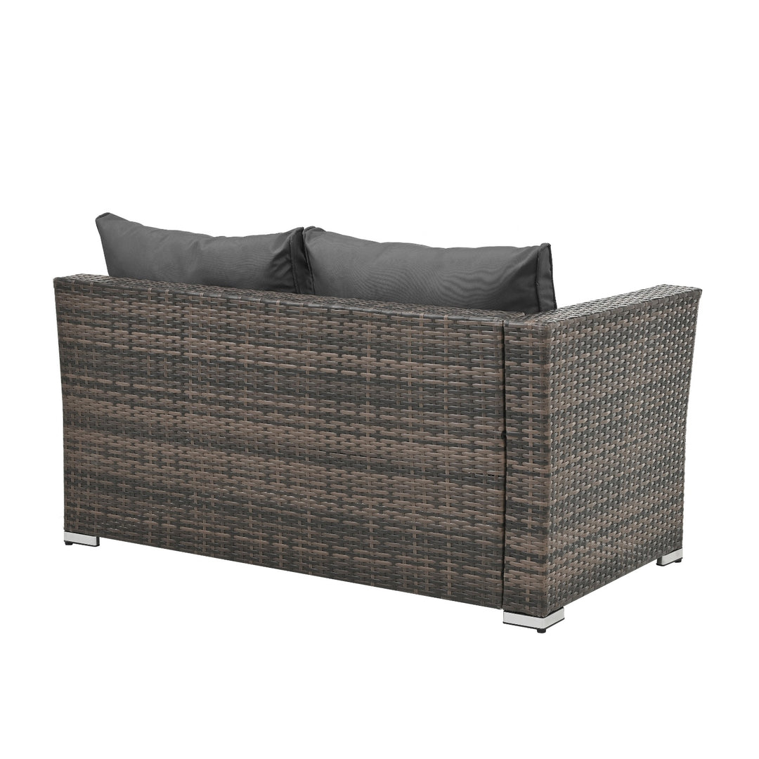 Patio Furniture 4 Set Wicker Furniture With Temper