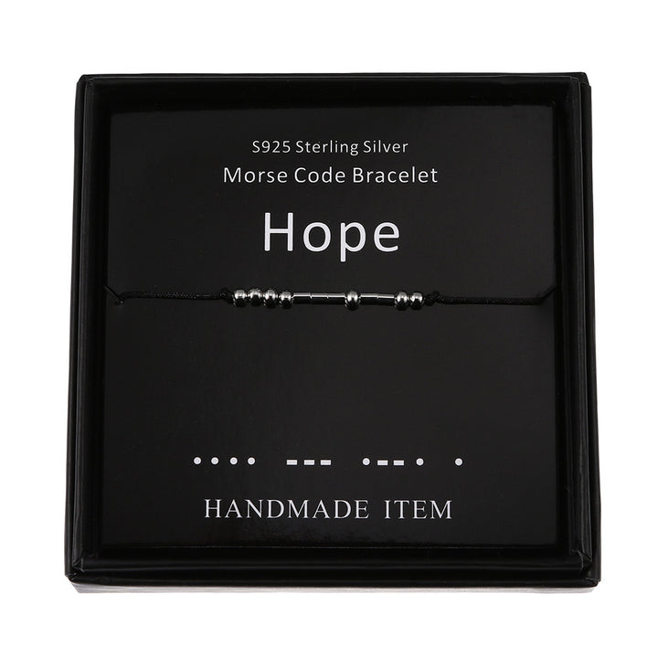 Moss Password Letters And Numbers Couple Bracelet