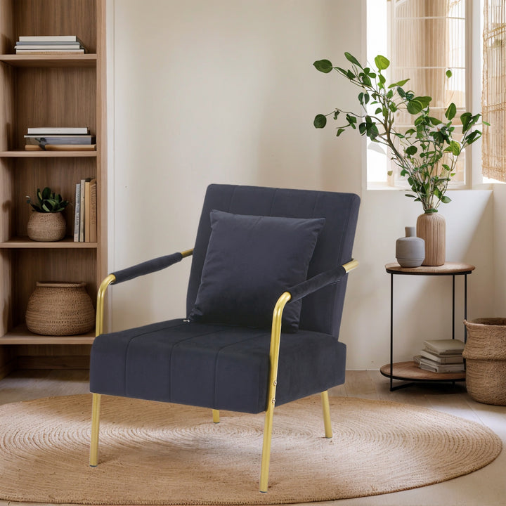 Velvet Accent Chair