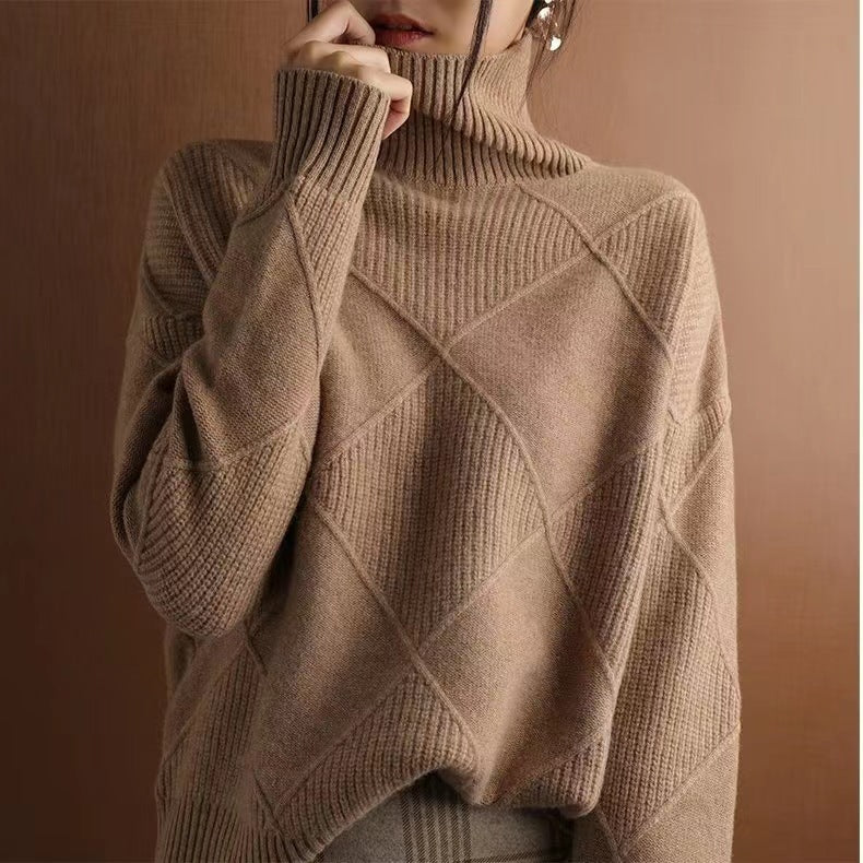High Collar Warm Sweater