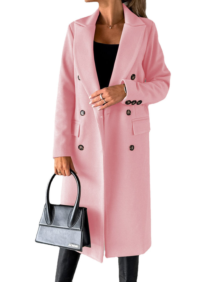 Lapel Long Coat