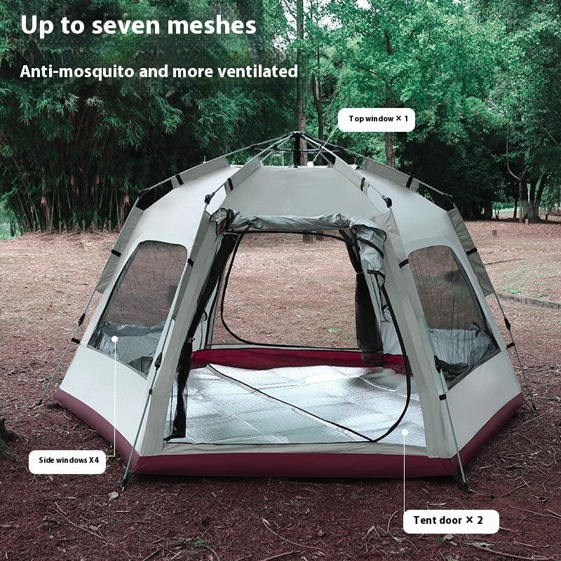 Outdoor Camping Hexagonal Tent