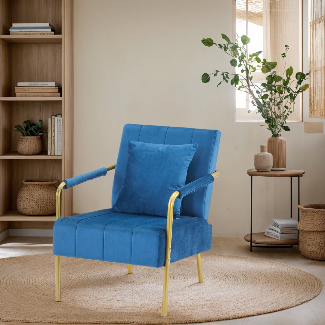 Velvet Accent Chair