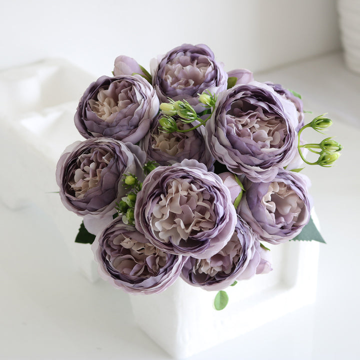 Simulation 5 Small Peony Wedding Home Artificial Flower Ornamental Flower