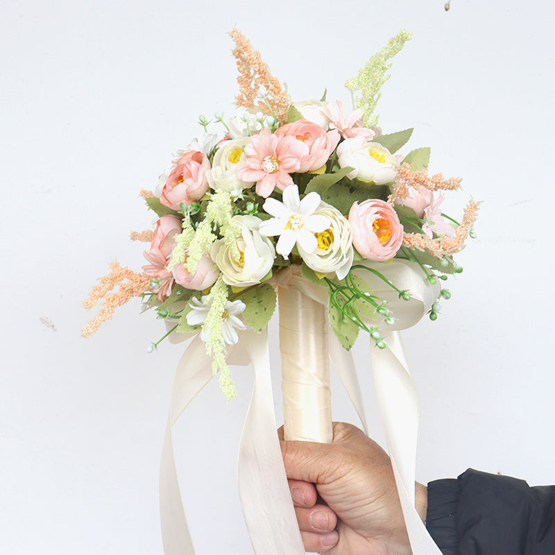 Wedding Bouquet Fake Flowers Photo Props Bouquet Simulation