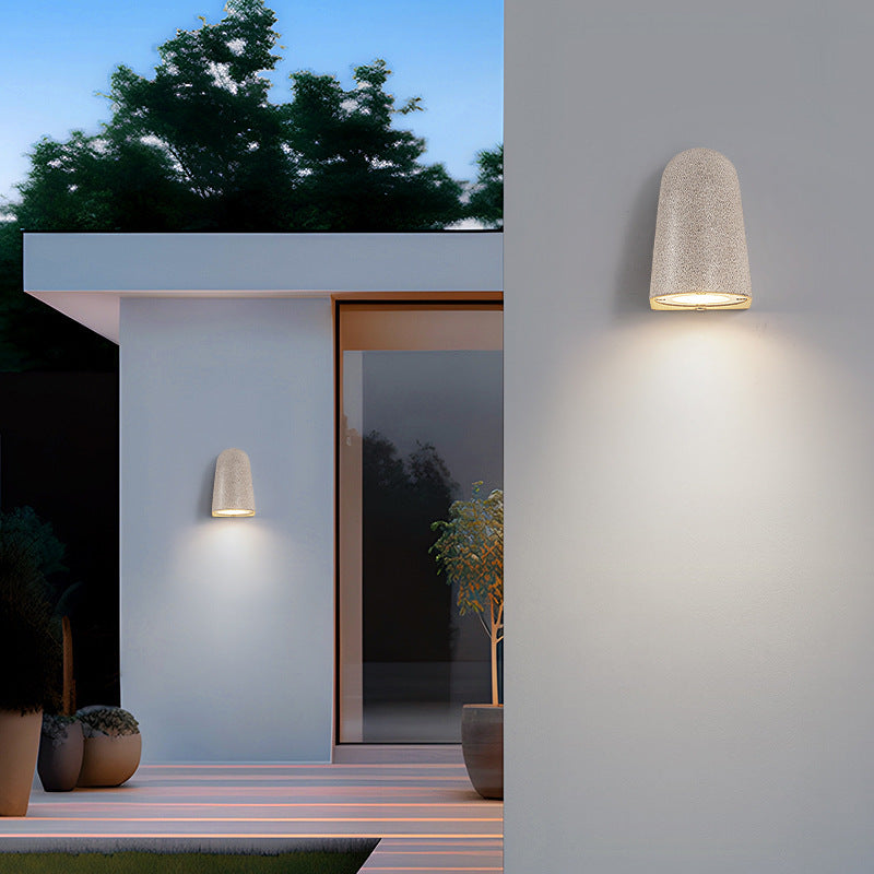Cement Wall Lamp Outdoor Waterproof Decorative Horseshoe Lamp