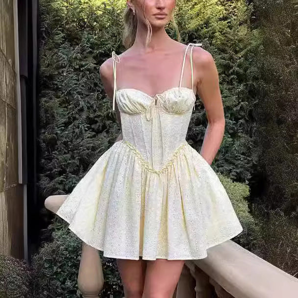 Flared Corset Dress.