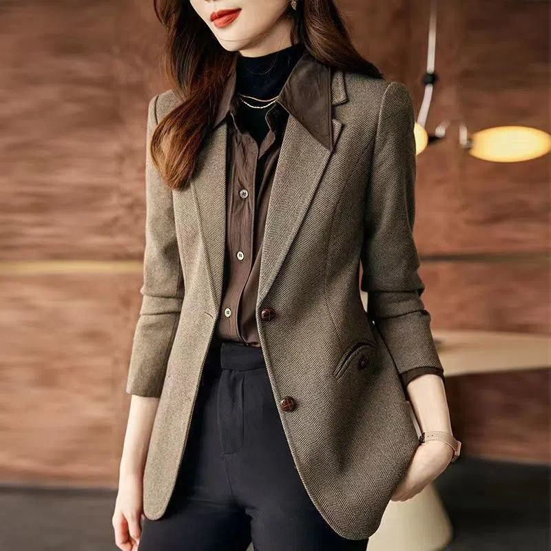 Woolen Blazer Women