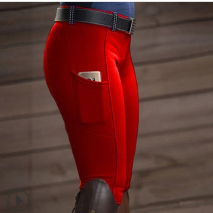 Equestrian Pants Stretch Hip-lifting