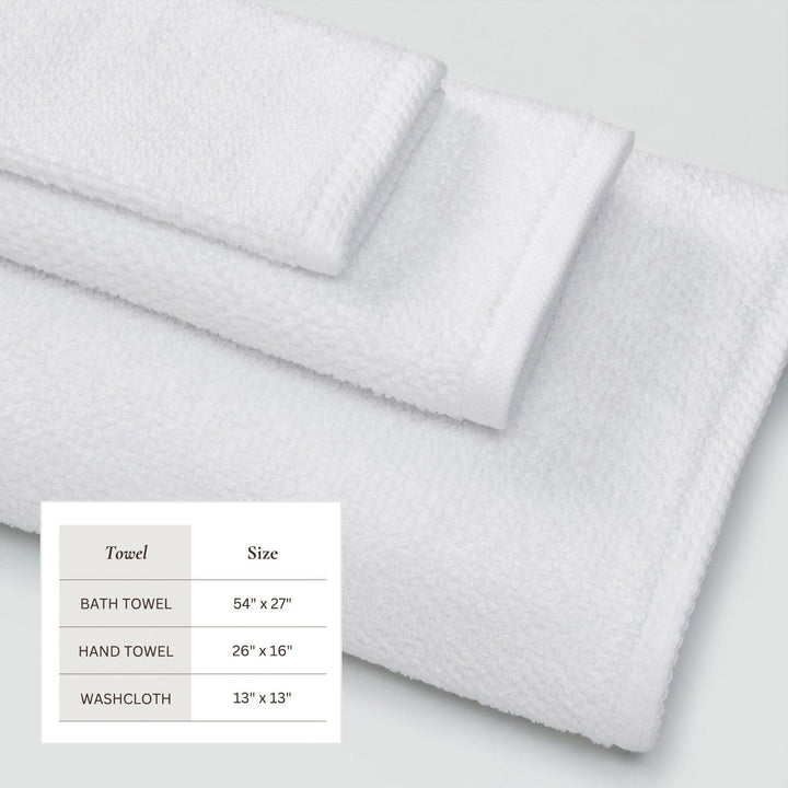 Cotton Textured Bath Towel Set - Acacia Collection